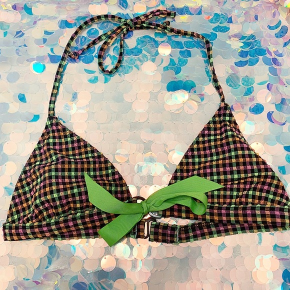 Dolls Kill Other - Seersucker Bikini Top Dolls Kill Other - Seersucker Bikini Top